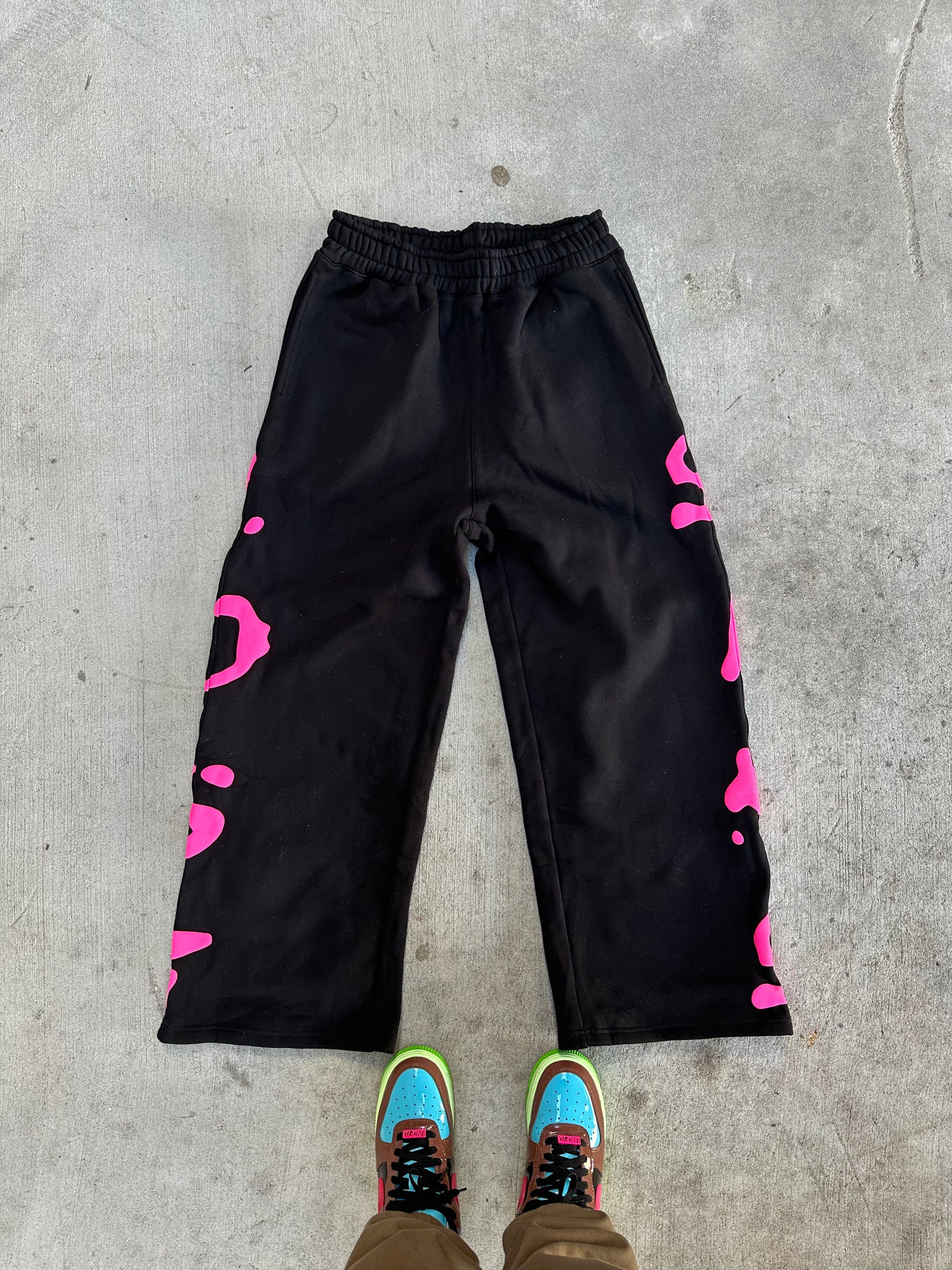 “BLAZE BLACK” AURORA V2 BAGGY SWEATS